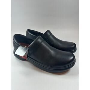 Clarks Women's ClarksPro Gem Size 11 Black Leather Upper Slip Resist 26175022
